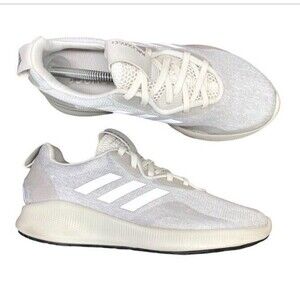 Adidas Purebounce Street Cloud White White Grey Comfort Shoes Sneakers 6